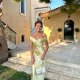 Bárbara - Maxi Kleid aus Satin