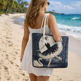 Cartera de Playa Hecha a Mano | Bailarina Elegante