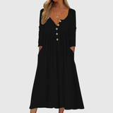 ZARA | GESCHLOSSENES MIDI-KLEID VORN