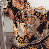 Faye - Boho-muster Kleid