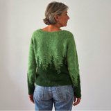 Tiia - Strickpullover mit auffälligem Muster