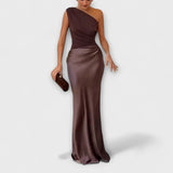 Cássia - Langes Plissiertes Kleid