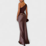 Cássia - Langes Plissiertes Kleid