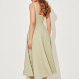 Amélia - Zeitloses Midi-Kleid