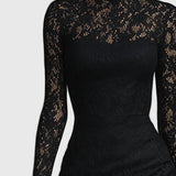 Aada | Elegantes Spitzen-Maxikleid