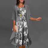 Hilda - Stilvolles Kleid Set