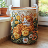Gato de Bosque | Cesto de Ropa Hecho a Mano
