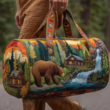 Macarena | Cartera de Viaje Suave Hecha a Mano