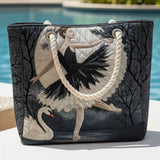 Cartera de Playa Hecha a Mano | Bailarina Elegante