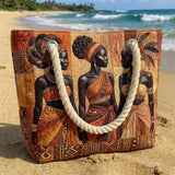 Cartera de Playa Hecha a Mano | Melanin Queens Glow