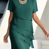 Lívia - Schönes Natürliches Kleid