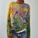 Ella - Strickpullover mit auffälligem Muster