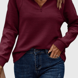Noora - Strickpullover mit V-Ausschnitt