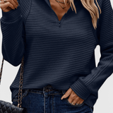 Noora - Strickpullover mit V-Ausschnitt