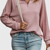 Noora - Strickpullover mit V-Ausschnitt