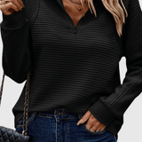 Noora - Strickpullover mit V-Ausschnitt