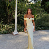 Bárbara - Maxi Kleid aus Satin