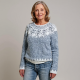 Kaisa - Strickpullover mit auffälligem Muster