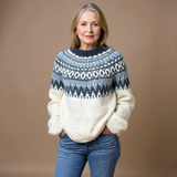 Aava - Pullover mit auffälligem Muster