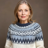 Aava - Pullover mit auffälligem Muster