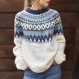 Aava - Pullover mit auffälligem Muster