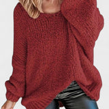 Siiri - Strickpullover mit lässigem Look