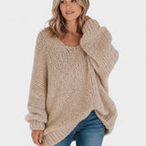 Siiri - Strickpullover mit lässigem Look