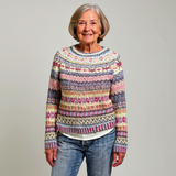 Hilma - Strickpullover mit auffälligem Muster