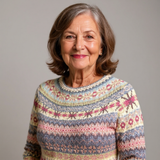 Hilma - Strickpullover mit auffälligem Muster