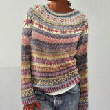 Hilma - Strickpullover mit auffälligem Muster