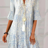 Aada - Boho Elegantes Kleid