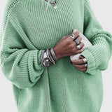 Lilja - Collegepullover mit weichem Griff
