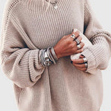 Lilja - Collegepullover mit weichem Griff