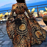 Faye - Boho-muster Kleid