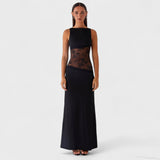 Lucinda - Lange Spitzenkleid