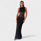 Lucinda - Lange Spitzenkleid