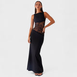Lucinda - Lange Spitzenkleid