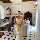 Julieta - Langes Kleid mit Rüschen