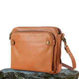 Aamu | Klassische Lederhandtasche