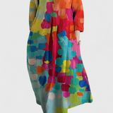 Ana - Leichtes Kleid mit Muster