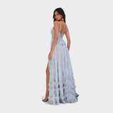 Florencia - Langes Boho-Kleid mit Schlitz