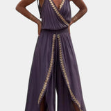 Lorena - Kleid mit goldenen Details