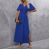 Eterna - Elegantes Schwarzes Maxikleid