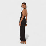 Camila - Langes Kleid mit Falten
