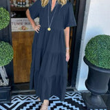 Carlota - Maxi Kleid mit Bewegungsfreiheit