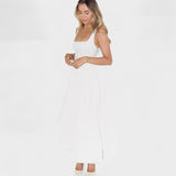 Maribel - Midi-Kleid mit quadratischem Ausschnitt