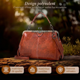 Aava | Vintage Lederhandtasche