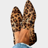 Gia - Stilvolle Leoparden Mokkasins