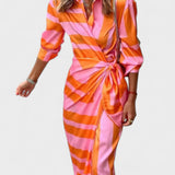 Luísa - Sommerliches Briefumschlagkleid