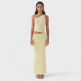 Serenela - Asymmetrisches Maxikleid